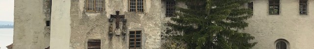 Außenansicht Burg Meersburg, © Droste-Forschungsstelle