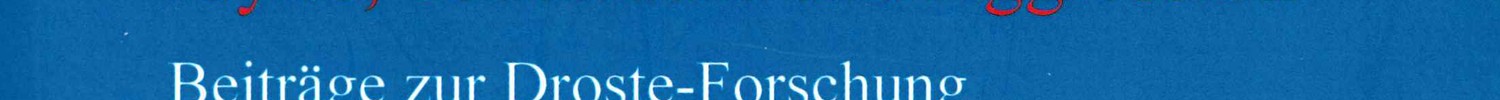 Buchcover: Böschenstein, Renate: Idylle, Todesraum und Aggression. Beiträge zur Droste-Forschung. Hg. von Ortrun Niethammer.