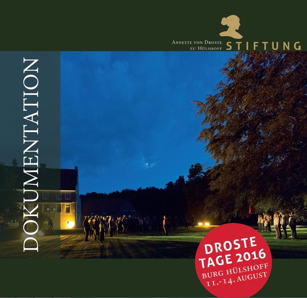 Cover: Dokumentation Droste-Tage 2016, © Droste-Forschungsstelle