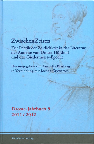 Cover: Droste-Jahrbuch 9 (2011/12) mit Bild der Autorin Annette von Droste-Hülshoff.